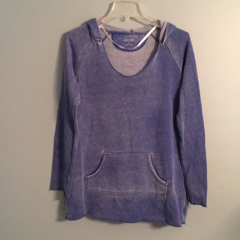 Thin & soft Calvin Klein swoop neck hoodie
